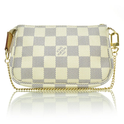 Louis Vuitton Damier Azur Mini Pochette Accessories 1 of 6