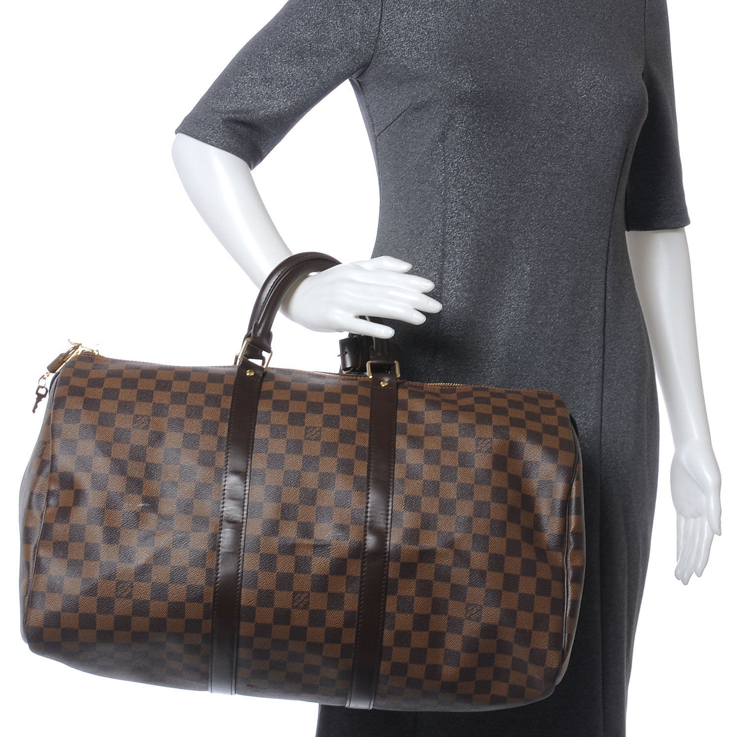Louis Vuitton Damier Ebene Keepall 50 2 of 8