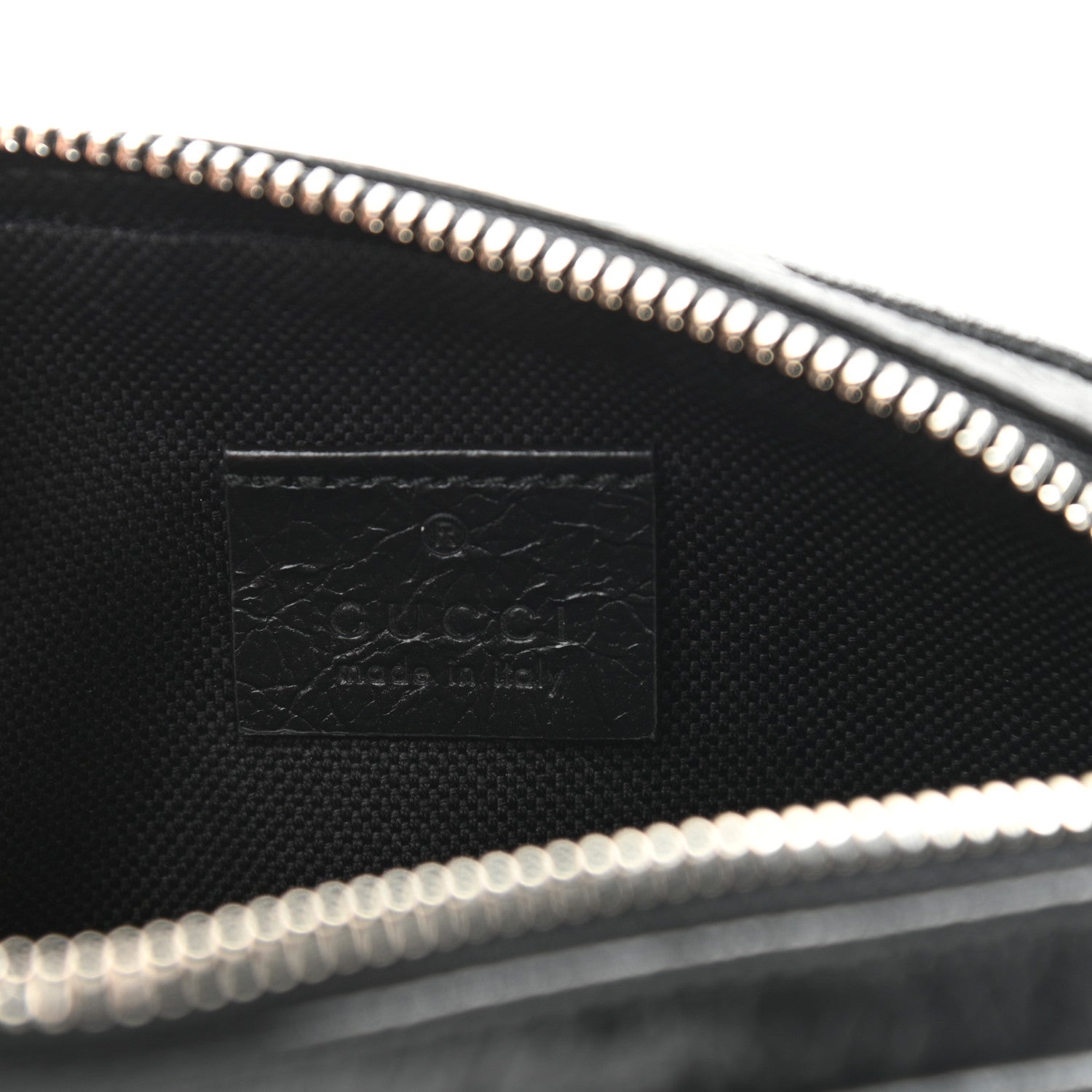 Gucci Fluffy Calfskin Mini Morpheus Belt Bag 80 32 Black 6 of 10