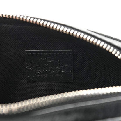 Gucci Fluffy Calfskin Mini Morpheus Belt Bag 80 32 Black 6 of 10