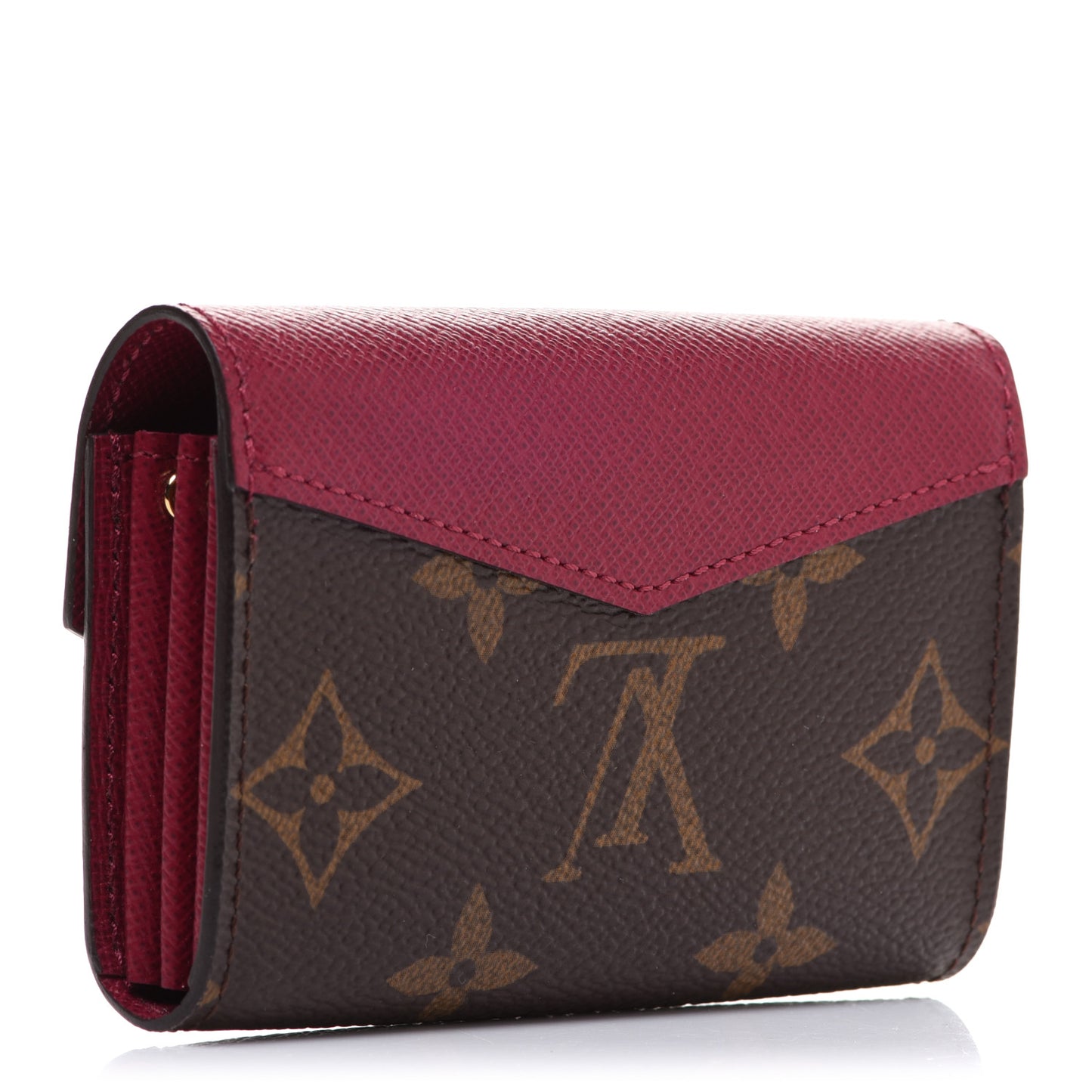 Monogram Sarah Multicartes Fuchsia