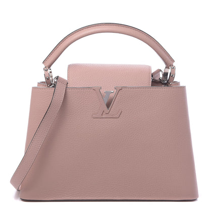 Louis Vuitton Taurillon Capucines PM Magnolia 1 of 10
