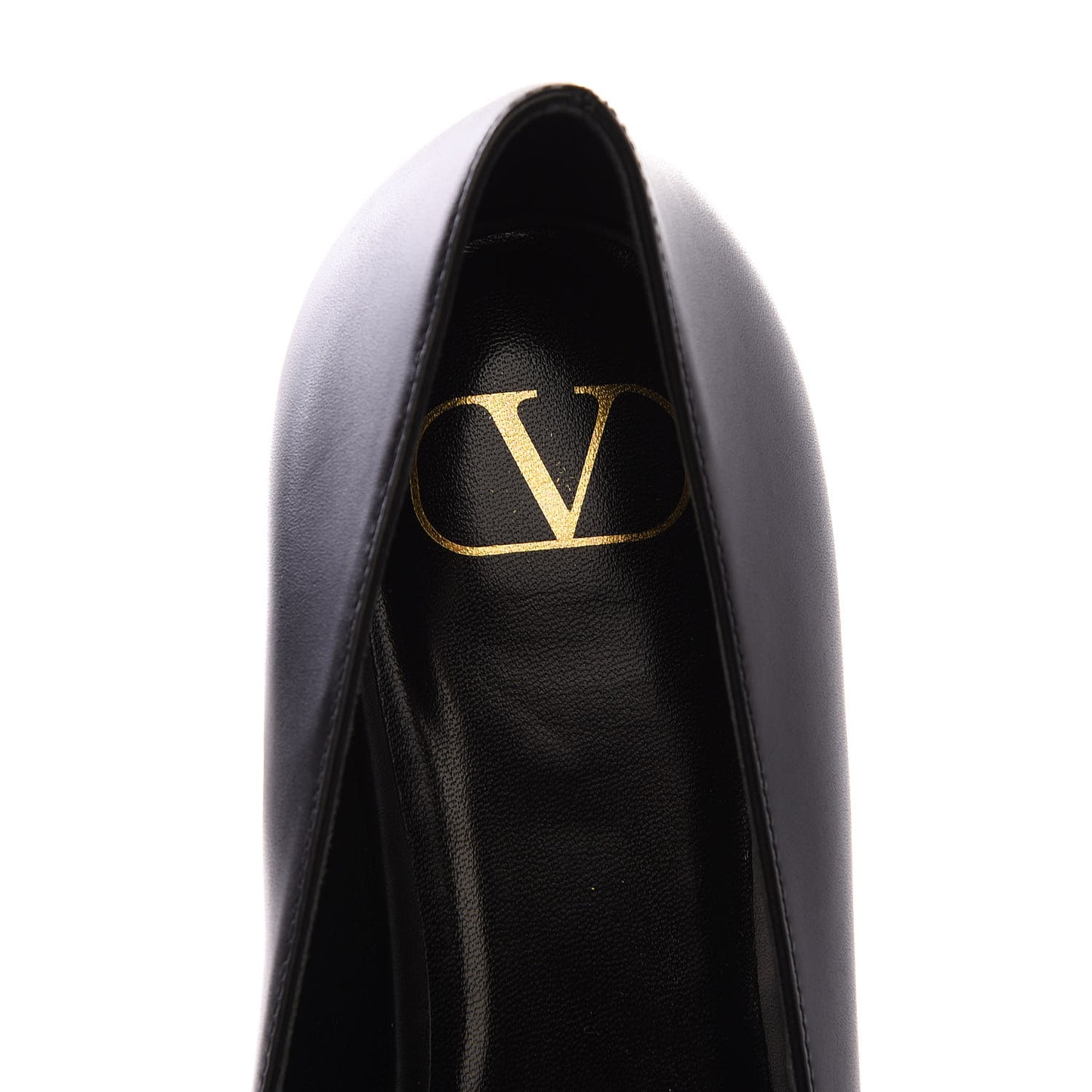 Nappa Vlogo Flats 38 Black