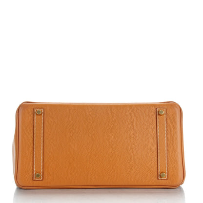 Hermes Ardennes Birkin 35 Gold 6 of 26