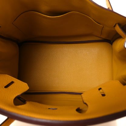 Hermes Togo BIRKIN 30 Jaune Ambre 5 of 12