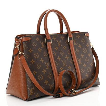Louis Vuitton Monogram Soufflot MM Caramel 2 of 10