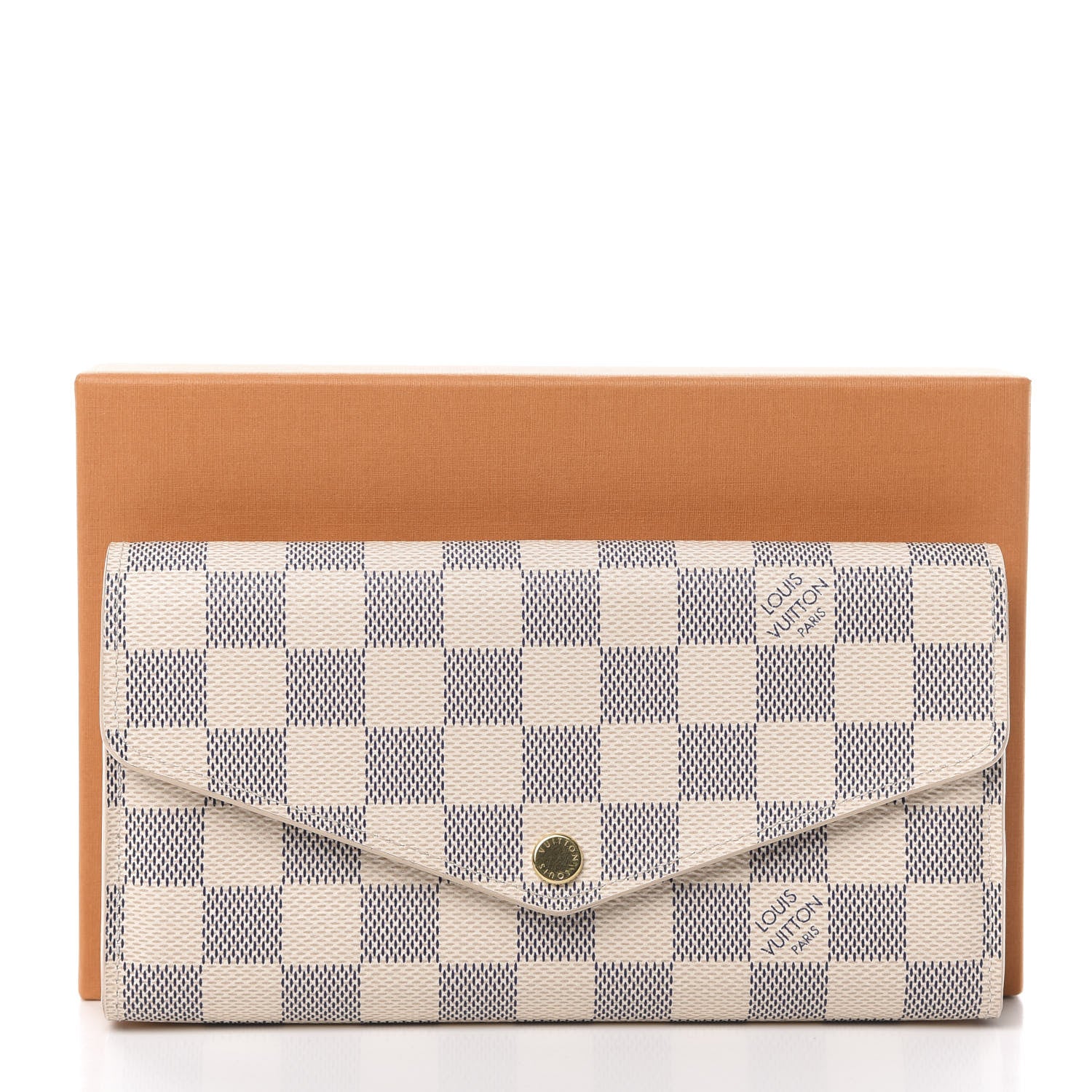 Louis Vuitton Damier Azur Sarah Wallet NM 12 of 12