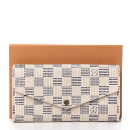 Louis Vuitton Damier Azur Sarah Wallet NM 12 of 12