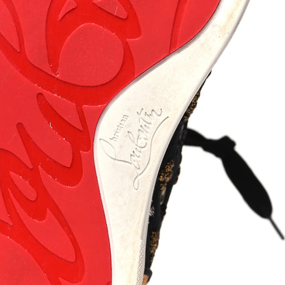 Christian Louboutin Calfskin Louis Spikes Flat Sneakers 38 Multicolor 8 of 10