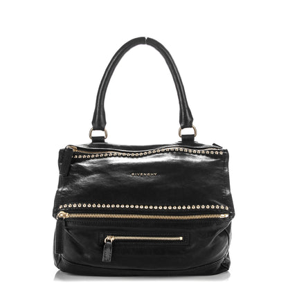 Givenchy Washed Lambskin Medium Studded Pandora Black 1 of 7