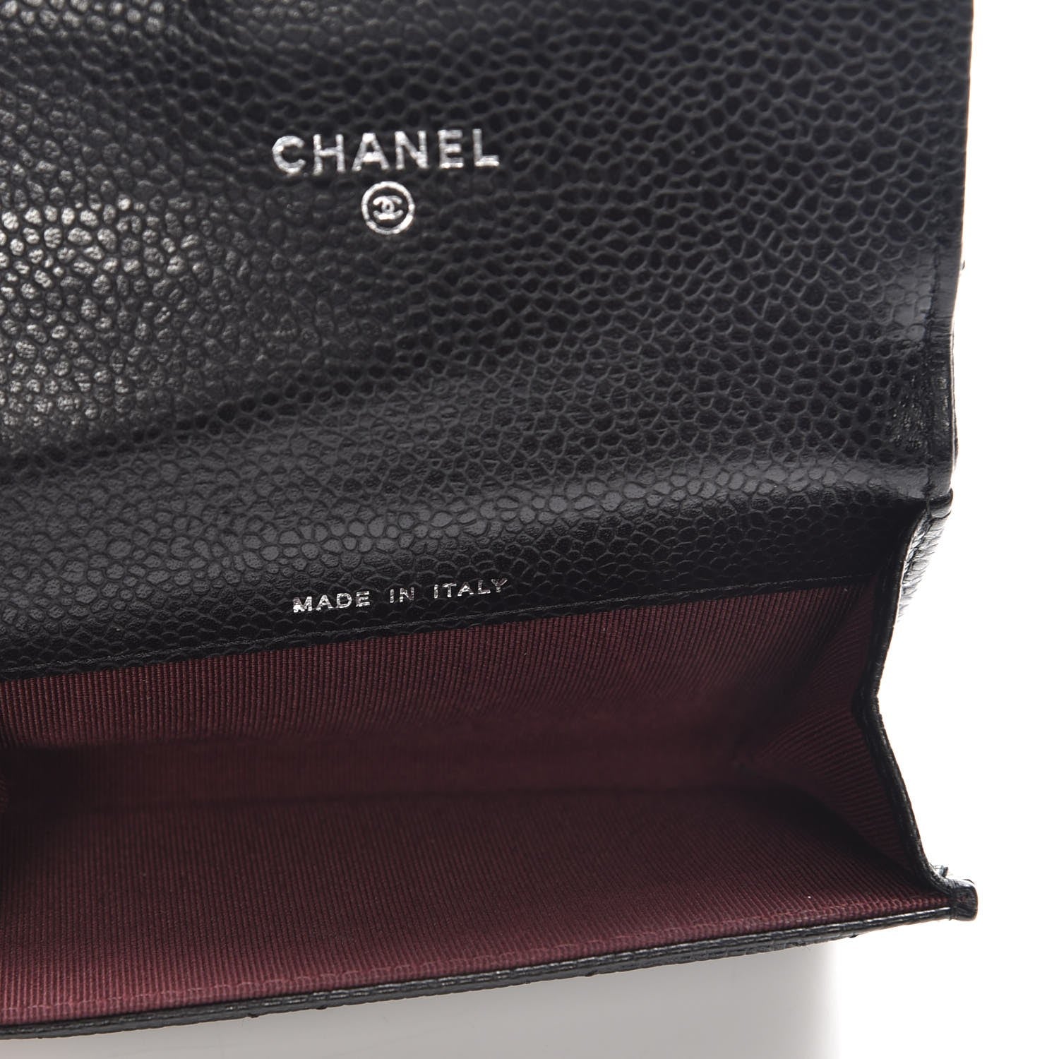 Chanel Caviar Quilted Flap Card Holder Black 5 of 8