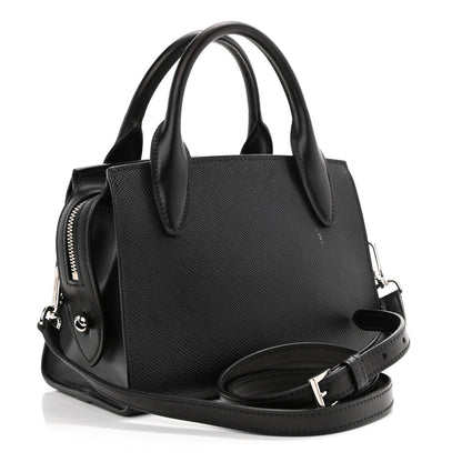 Prada Saffiano Cuir Calfskin Small Kristen Black 4 of 21
