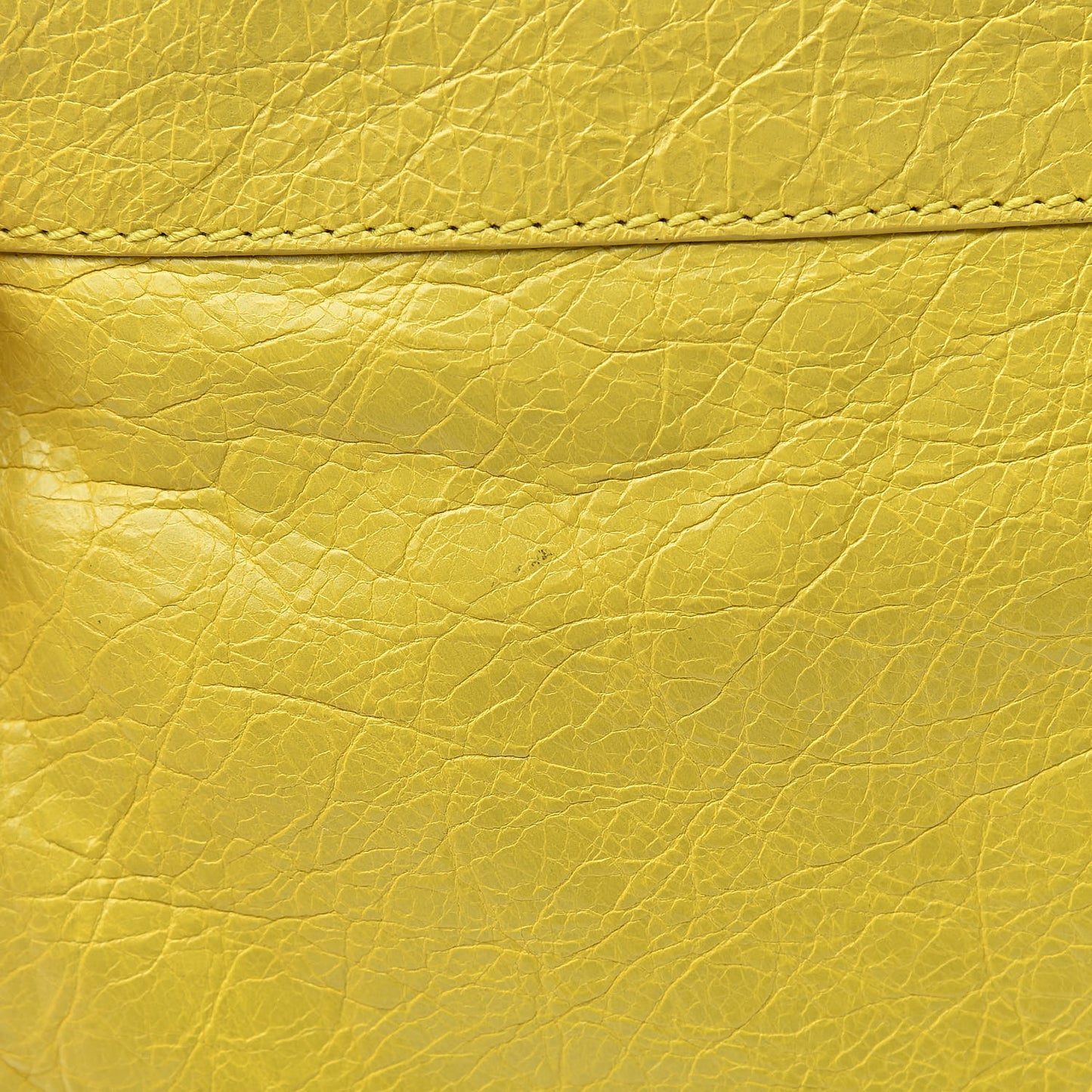 Agneau Giant 12 Gold Hardware Flat Handle Clutch Curry