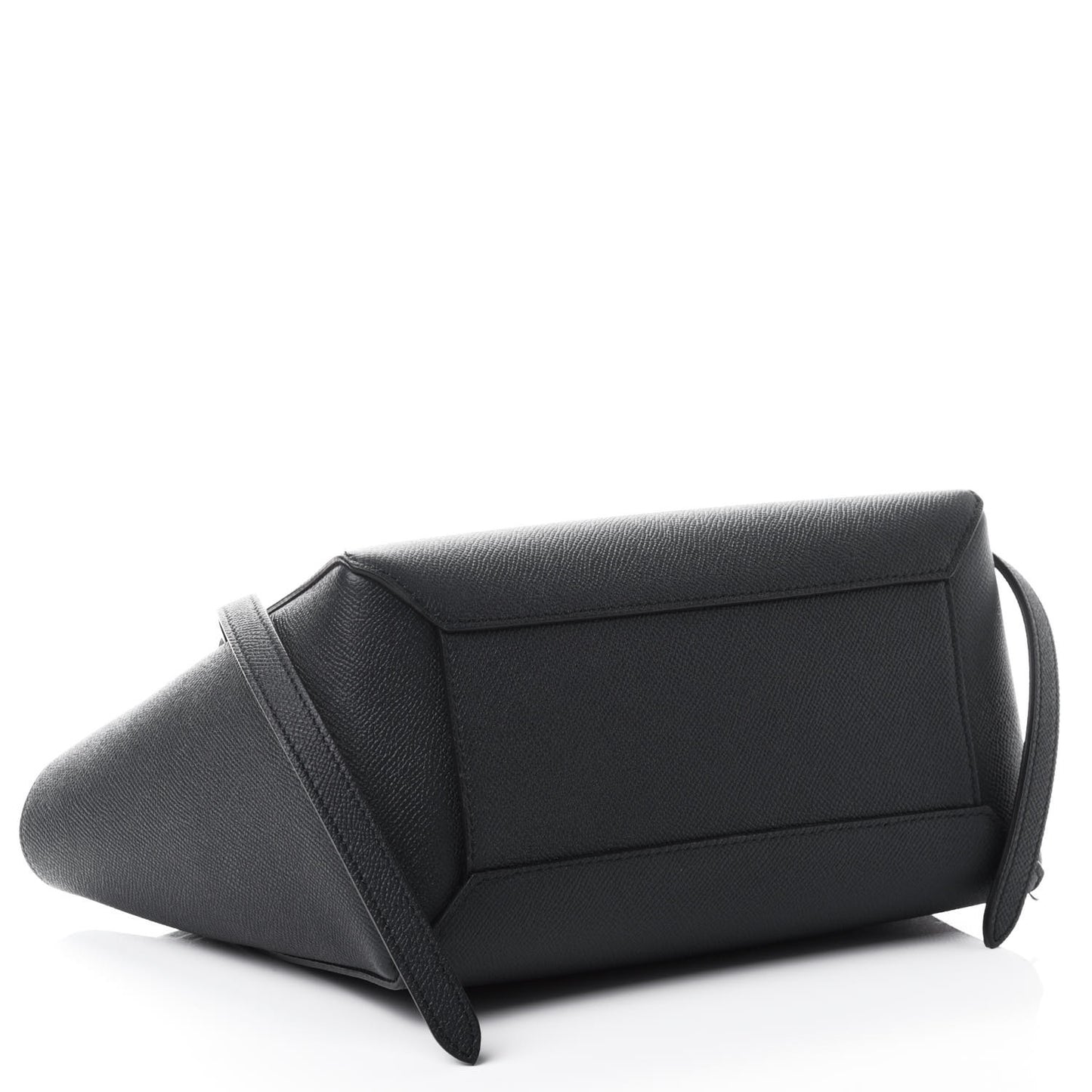 Grained Calfskin Micro Belt Bag Midnight