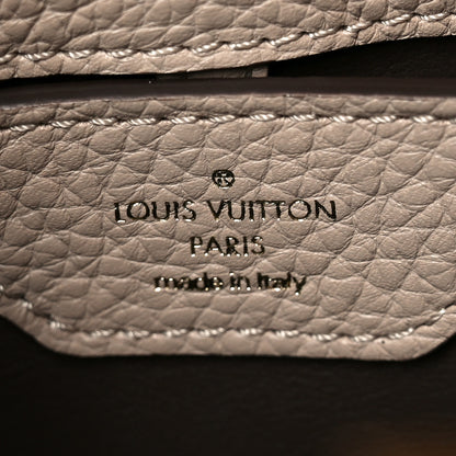Louis Vuitton Taurillon Capucines BB Galet 6 of 9