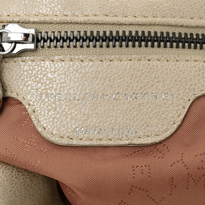 Stella McCartney Pearlescent Shaggy Deer Small Falabella Tote Sand 6 of 12