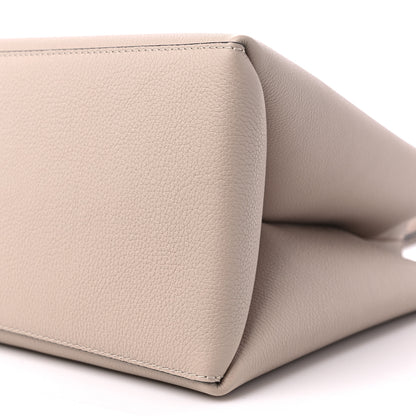 Louis Vuitton Grained Calfskin Lockme Shopper Greige 8 of 8