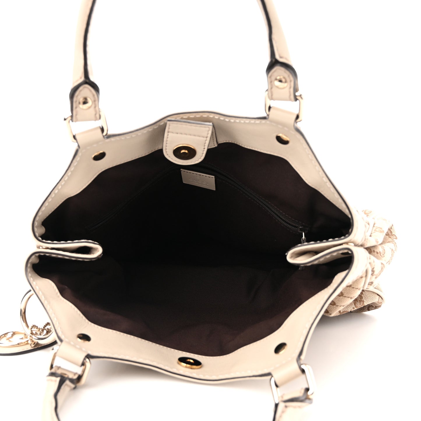 Monogram Medium Sukey Tote Off White
