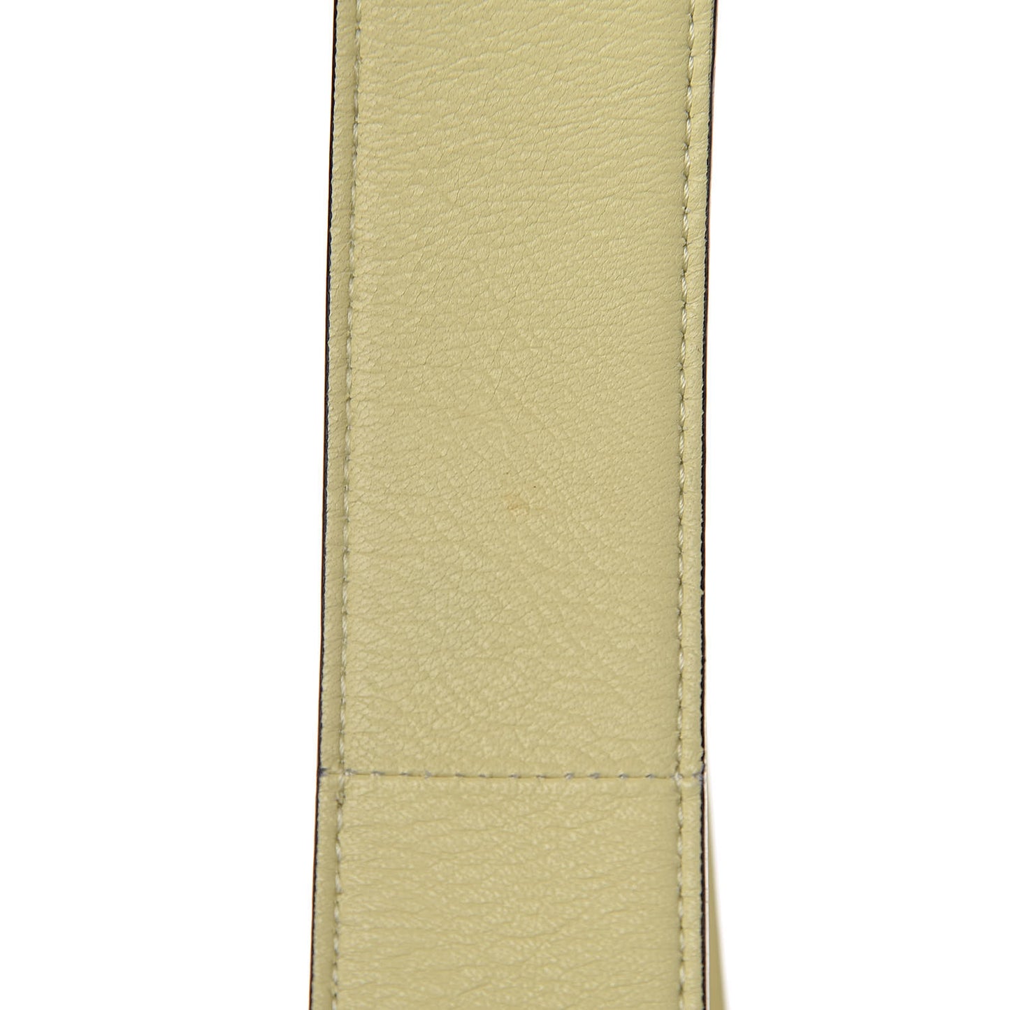 Nappa FF 1974 Embossed Large Baguette Banana