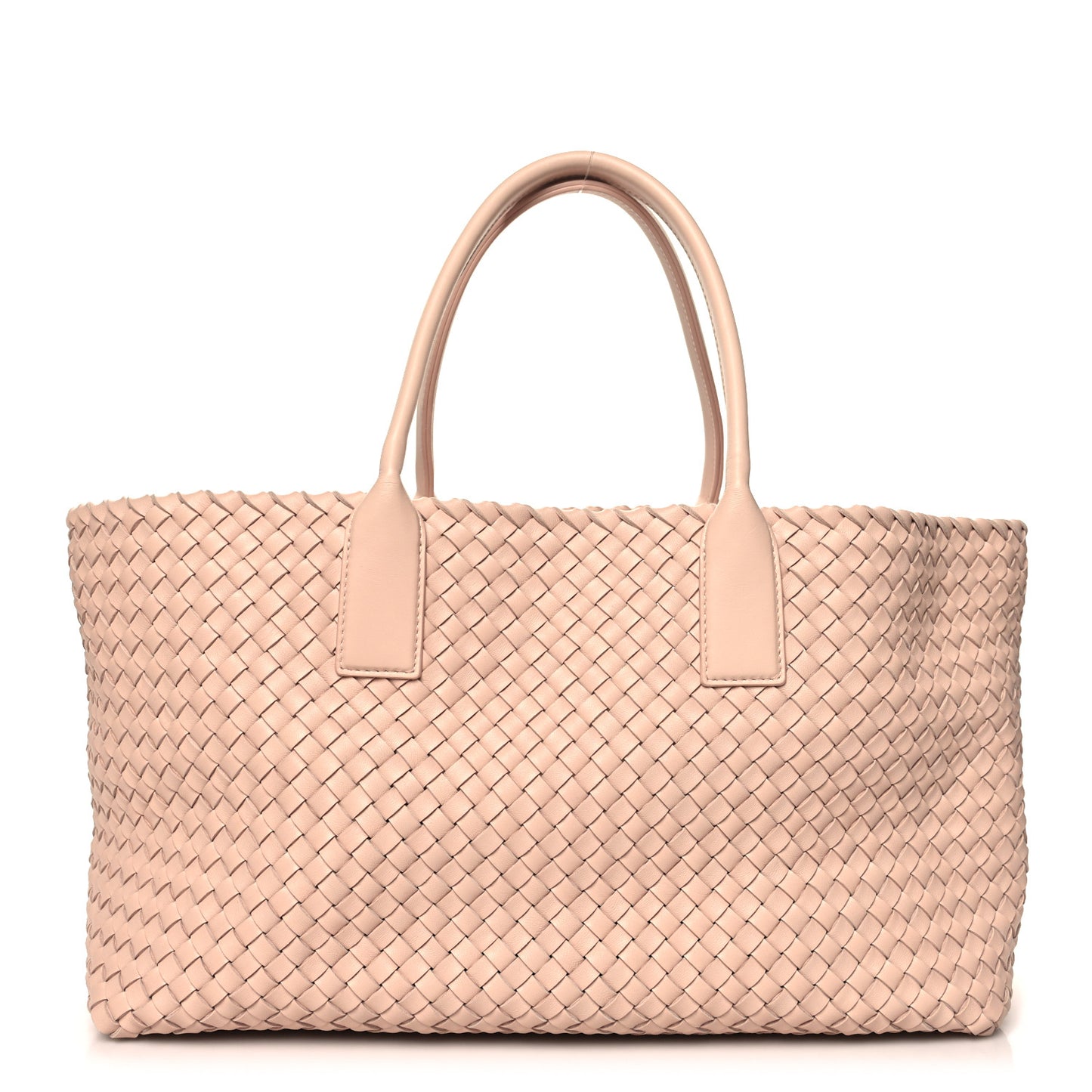 Lambskin Intreccio Medium Cabat Lotus