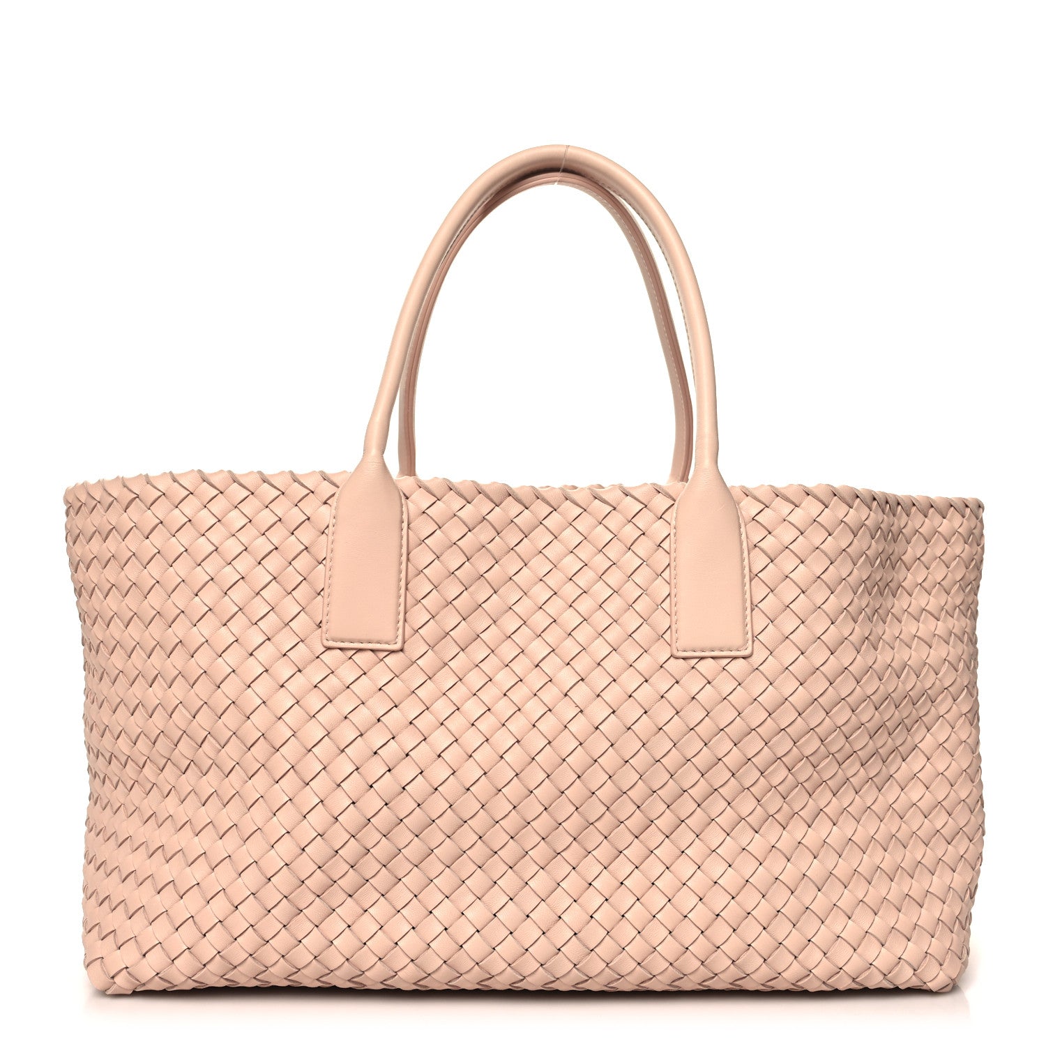 Bottega Veneta Lambskin Intreccio Medium Cabat Lotus 1 of 10