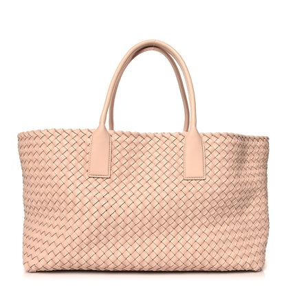 Bottega Veneta Lambskin Intreccio Medium Cabat Lotus 1 of 10