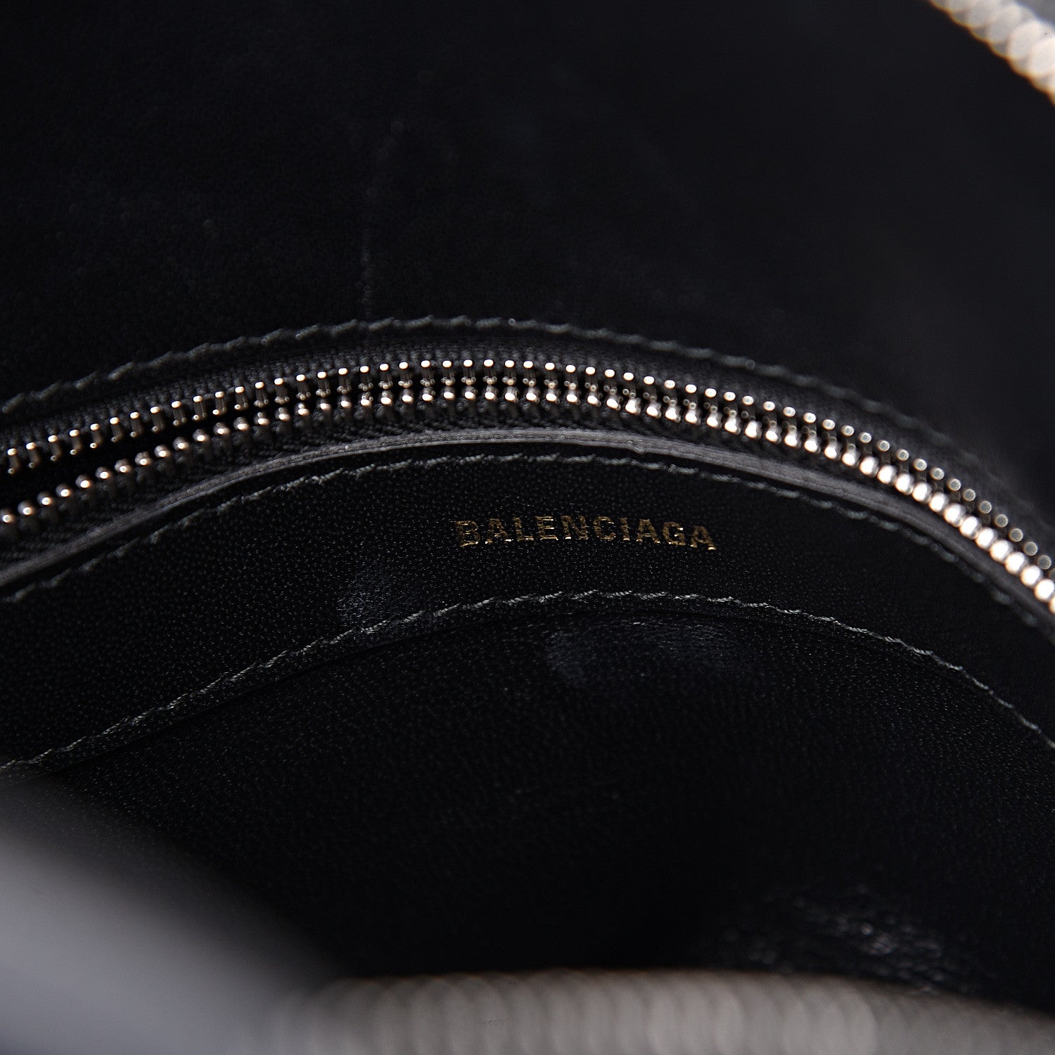 Balenciaga Signature Grained Calfskin Logo S Ville Top Handle Bag Black Rose Shocking 6 of 9