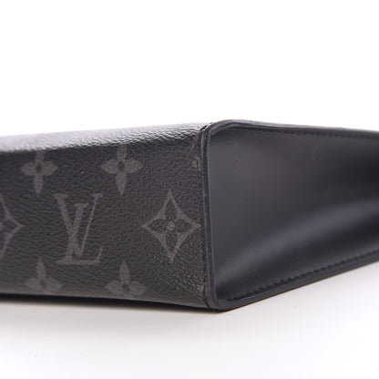 Louis Vuitton Monogram Eclipse Pochette Voyage MM 9 of 10
