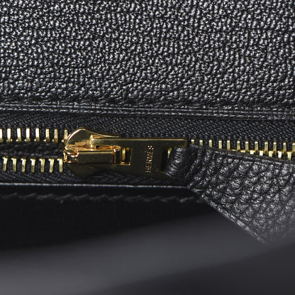 Hermes Taurillon Novillo Shiny Niloticus Crocodile Birkin Touch 25 Black 19 of 37