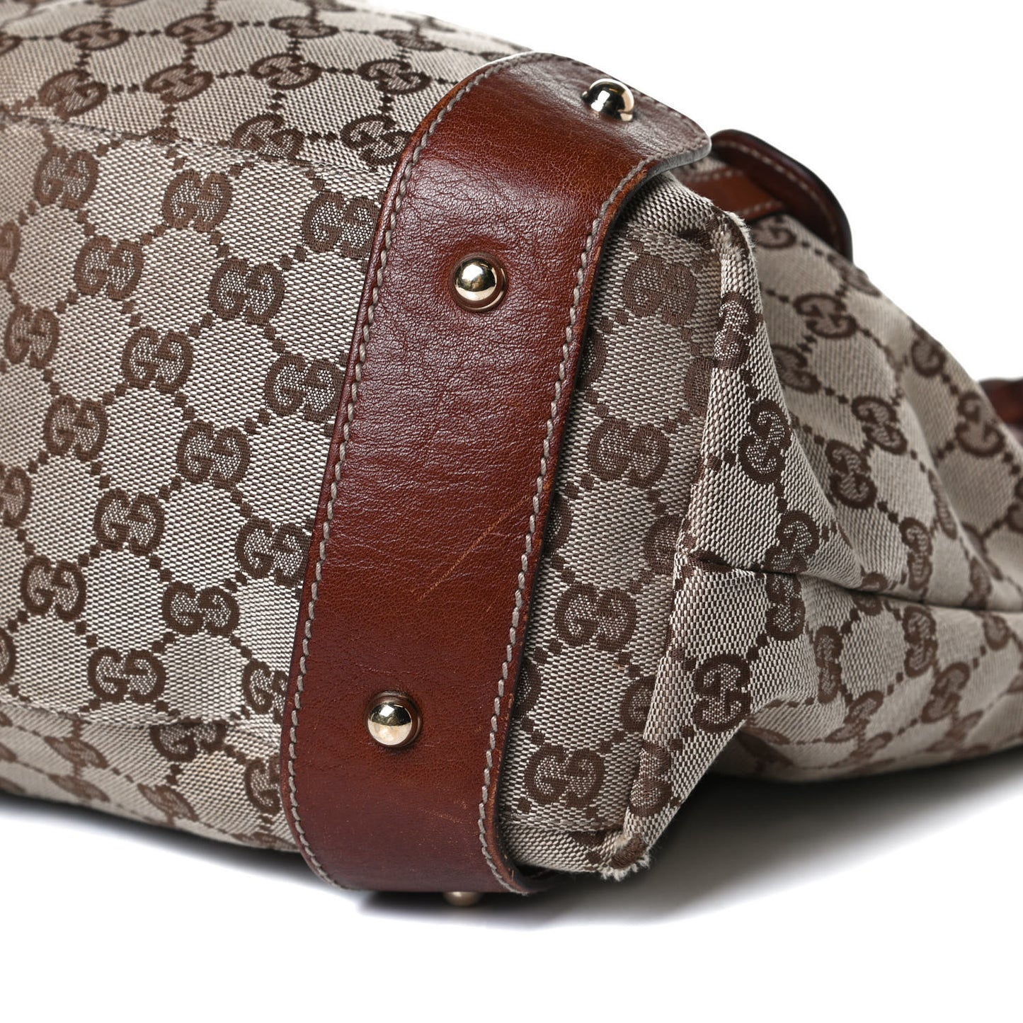 Monogram Medium Pelham Shoulder Bag Brown