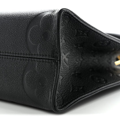 Louis Vuitton Empreinte Monogram Giant Onthego PM Black 9 of 9