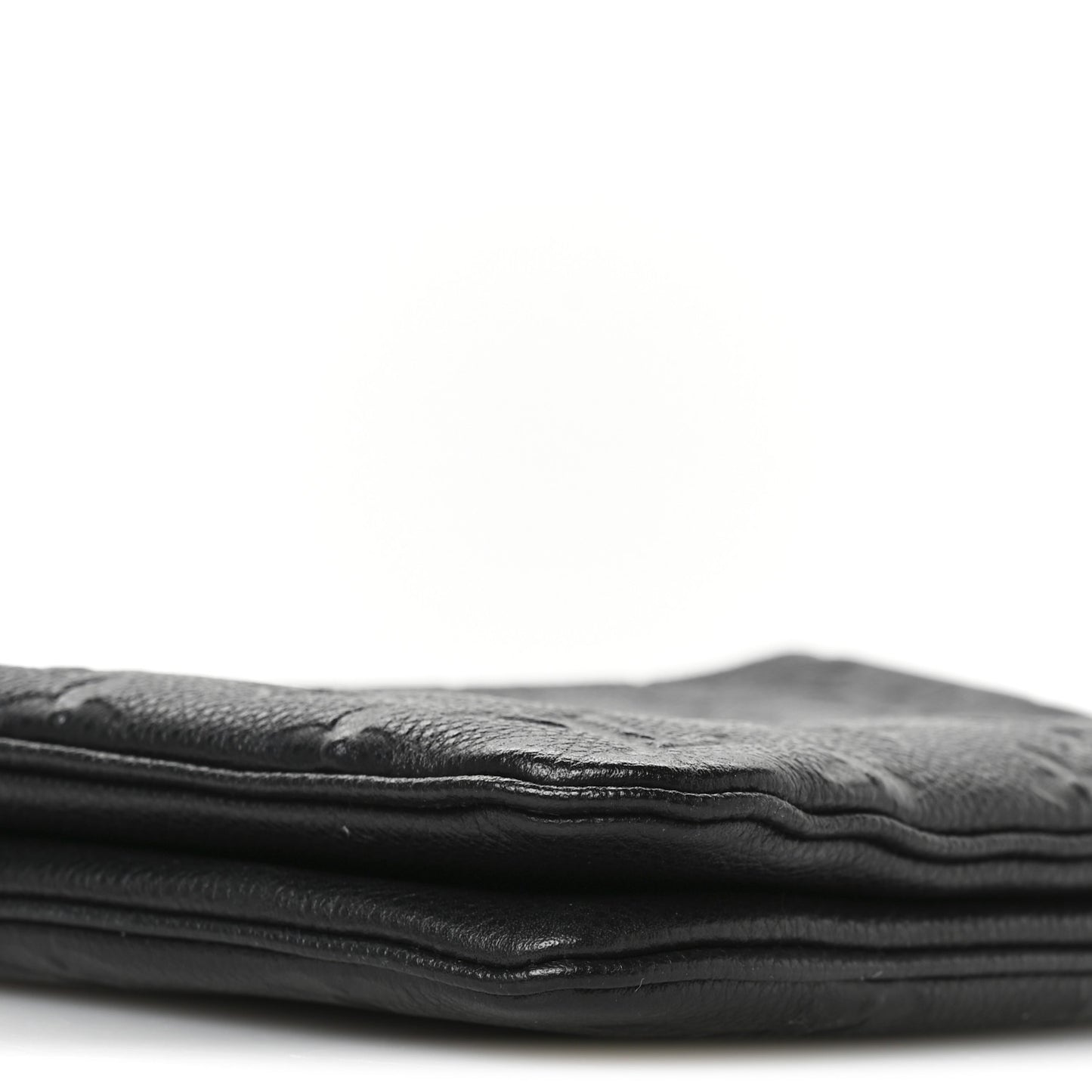 Empreinte Double Zip Pochette Black
