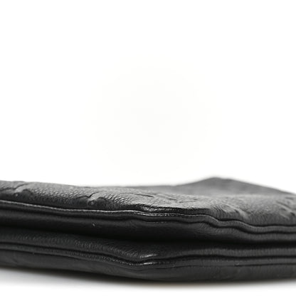 Louis Vuitton Empreinte Double Zip Pochette Black 8 of 9