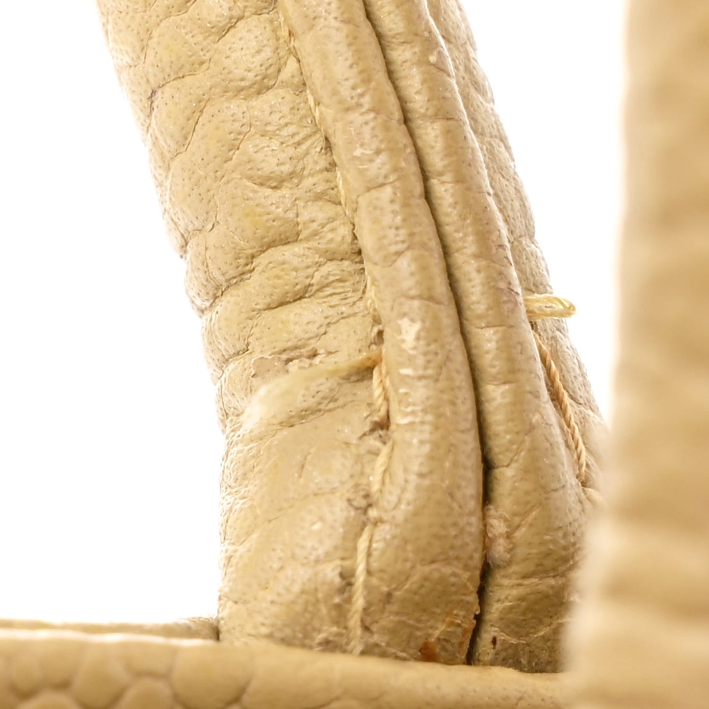 Caviar Quilted Medallion Tote Beige