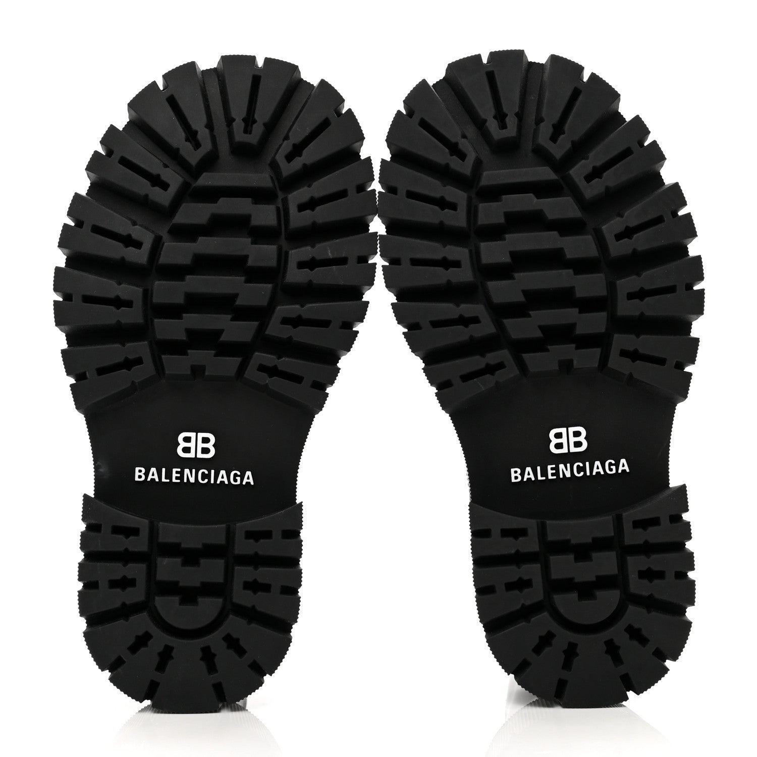 Balenciaga Jive Smooth Calfskin Logo Embossed Womens Tractor 20mm Chelsea Boots 36 Black 5 of 8