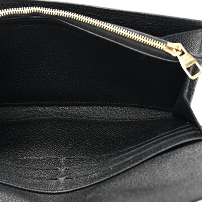 Louis Vuitton Empreinte Sarah Wallet NM Black 6 of 7