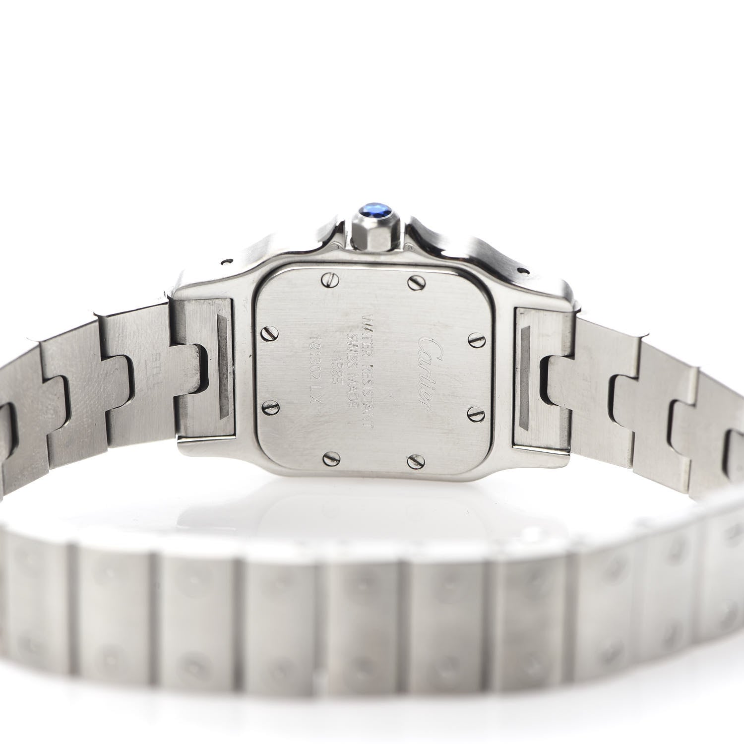 Cartier Stainless Steel 24mm Santos de Galbee Quartz Watch 5 of 6