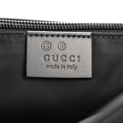 Gucci Techno Canvas Web Flap Messenger Bag Black 6 of 12