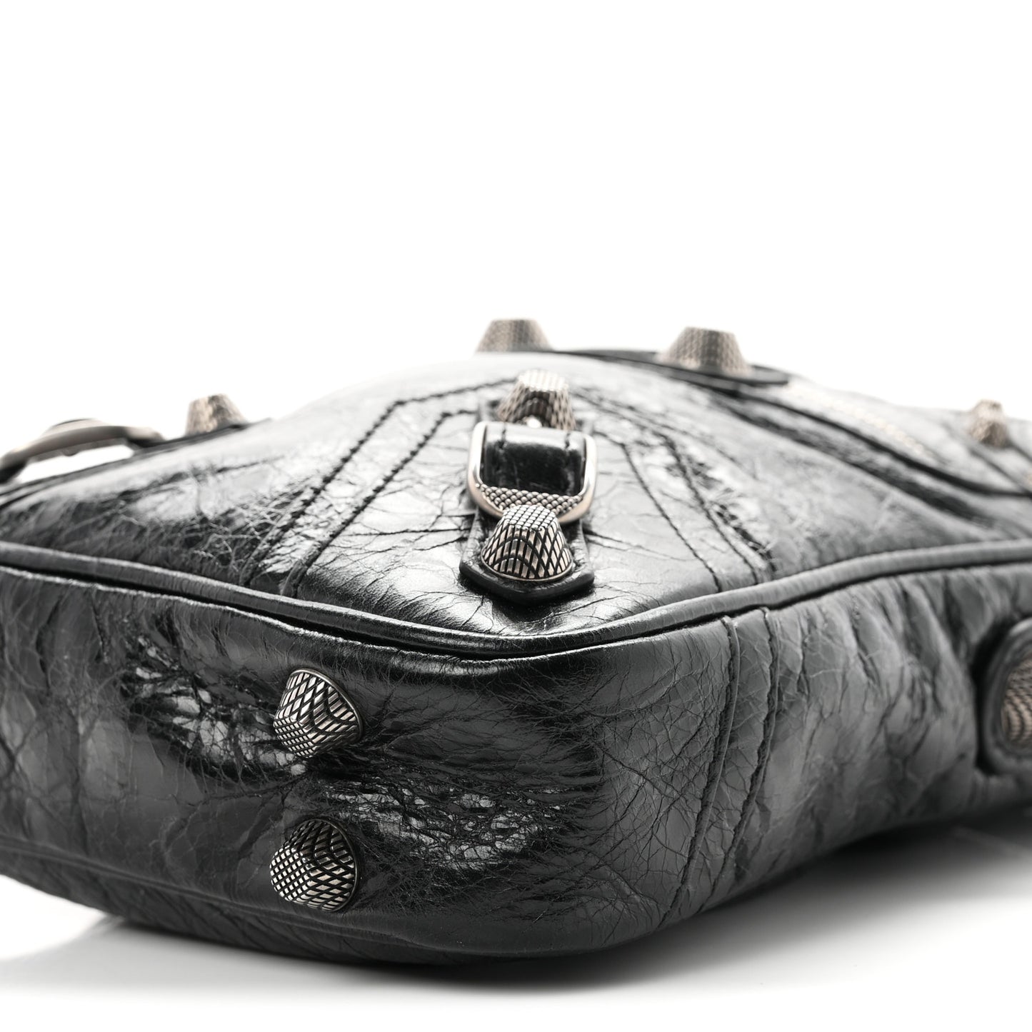 Agneau Arena Le Cagole Crossbody Bag Black