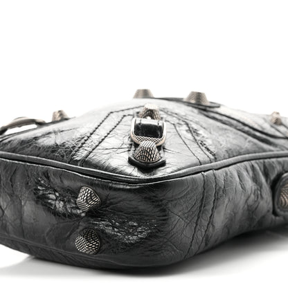 Balenciaga Agneau Arena Le Cagole Crossbody Bag Black 11 of 11
