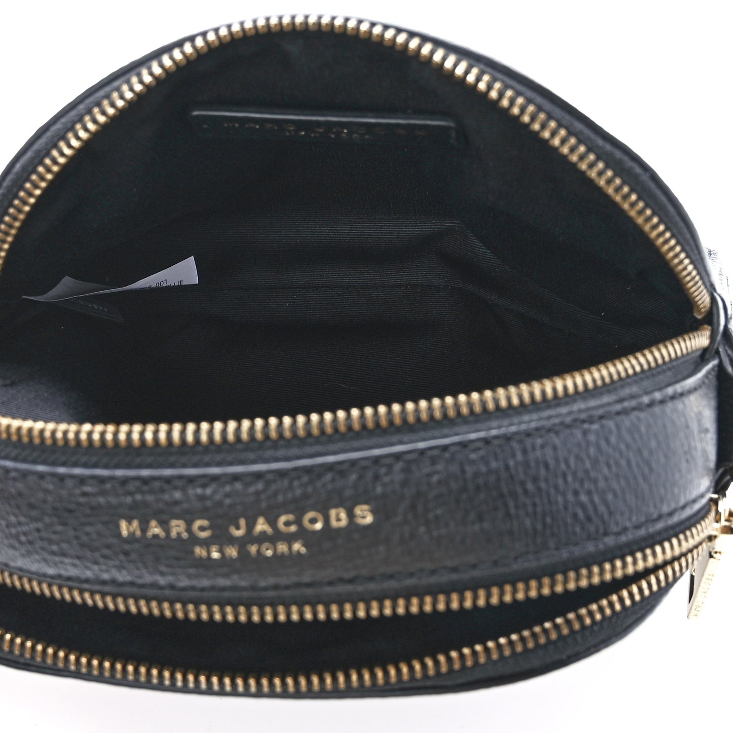 Calfskin Shutter Camera Crossbody Bag Black