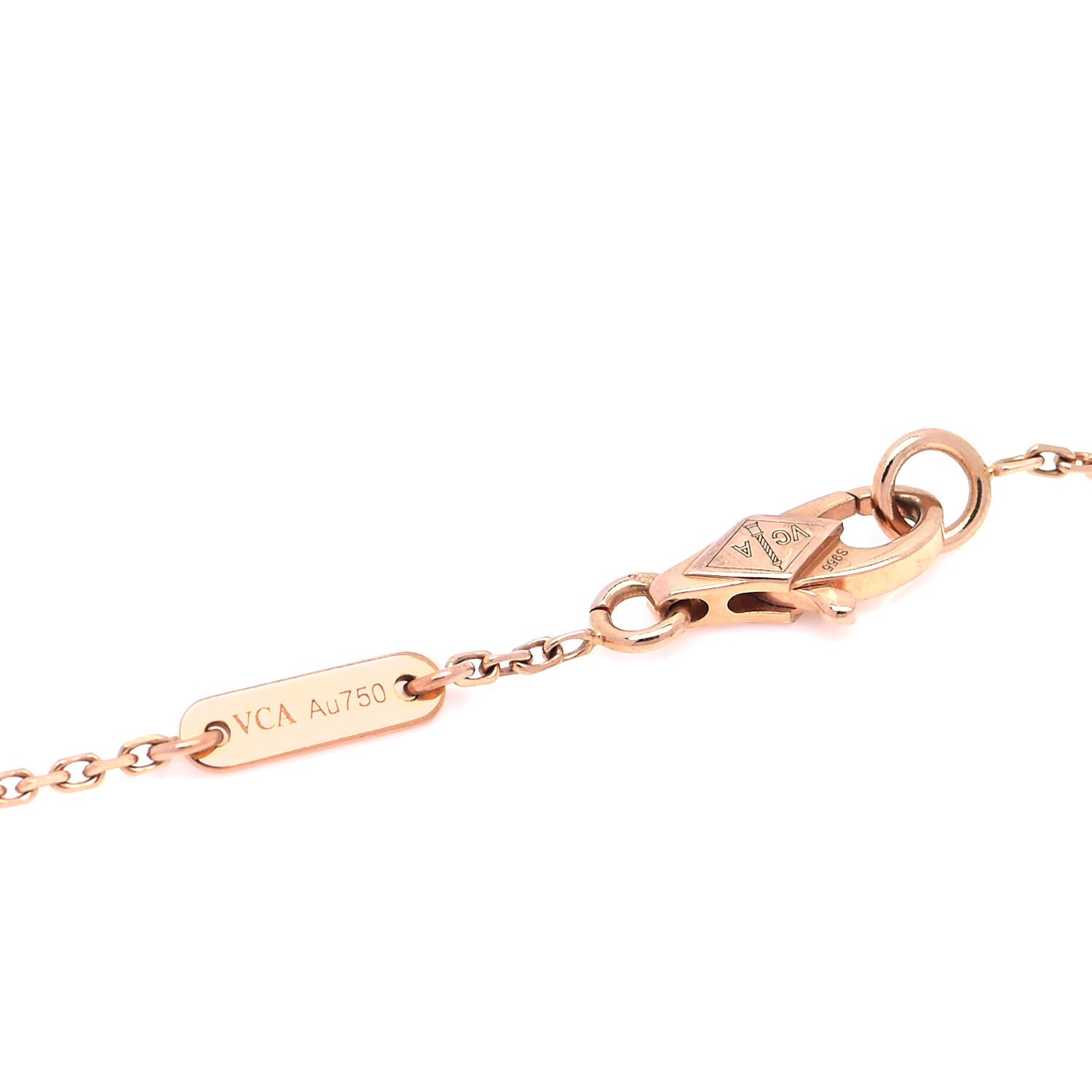 Van Cleef & Arpels 18K Rose Gold Sweet Alhambra Bracelet 4 of 6