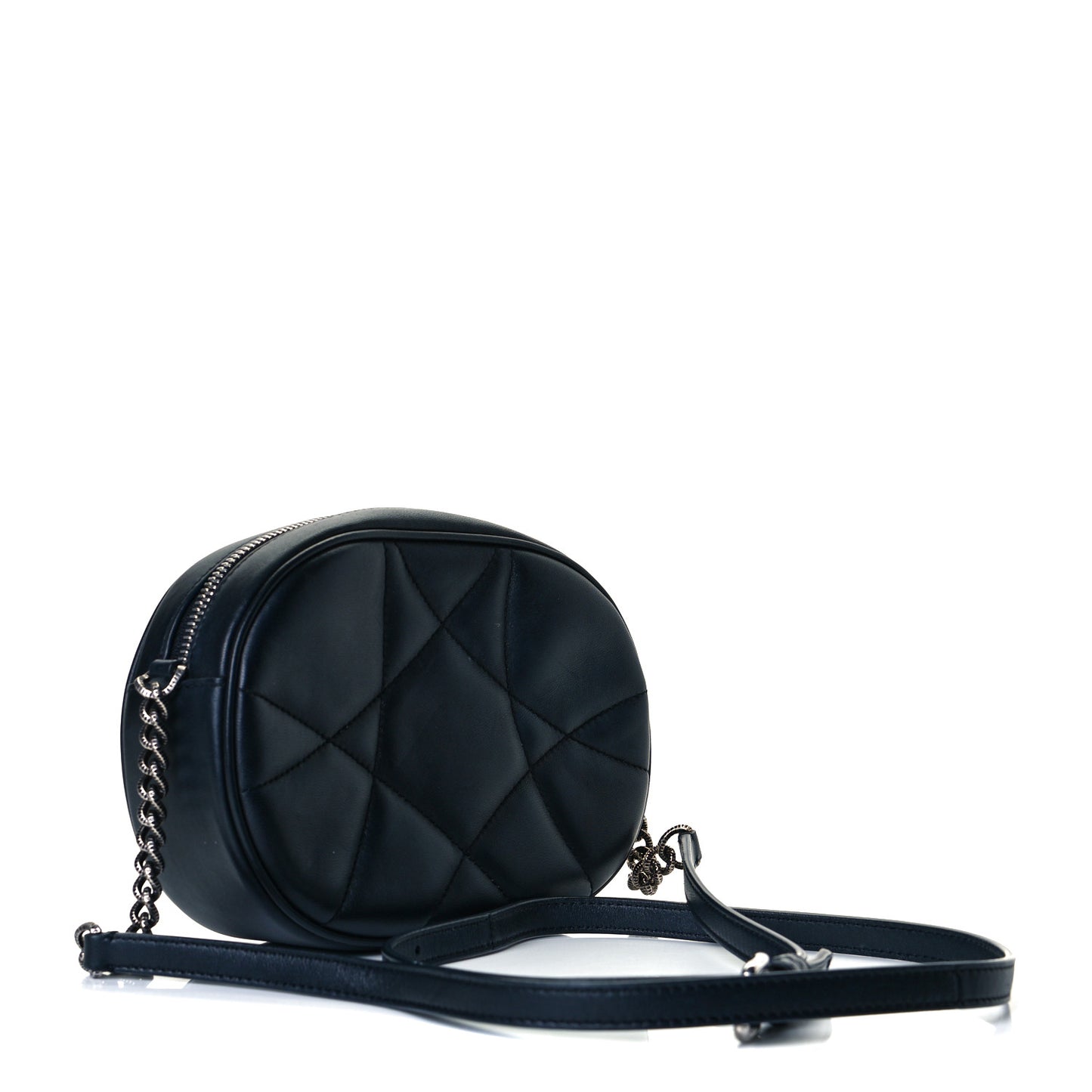 Smooth Calfskin Mini Devotion Camera Bag Black