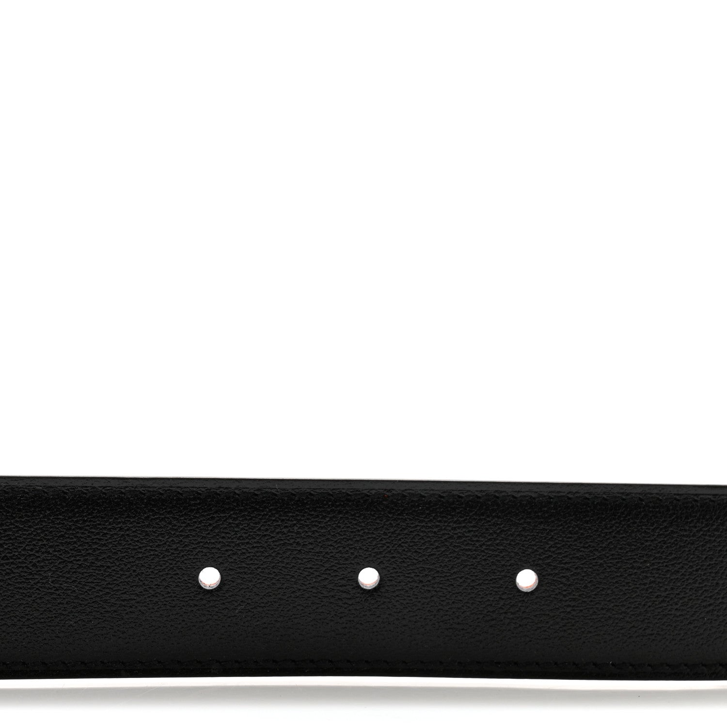 Hermes Box Togo 32mm Constance Martelee H Belt 85 34 Black Orange 3 of 6