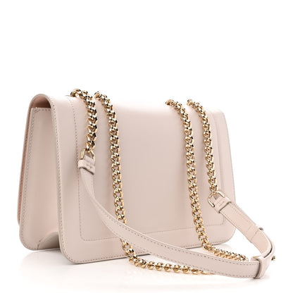 Salvatore Ferragamo Smooth Calfskin Vara Bow Chain Flap Crossbody Jasmine Flow Bonbon 3 of 10