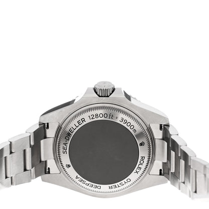 Rolex Stainless Steel 44mm Oyster Perpetual Date Sea-Dweller Deepsea Watch Black 126660 4 of 5