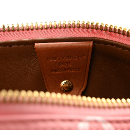 Louis Vuitton Calfskin Monogram Speedy P9 Bandouliere 40 Pink Sakura 6 of 15
