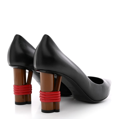 Balenciaga Calfskin Bistrot Pumps 40 Black 4 of 11
