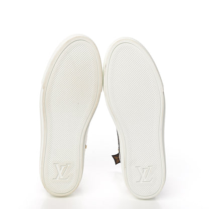 Louis Vuitton Monogram Stellar Sneaker Boots 37 White 5 of 9