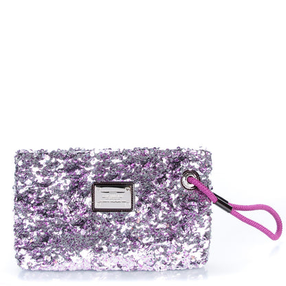 Louis Vuitton Sequin Pochette Rococo Violet 1 of 7